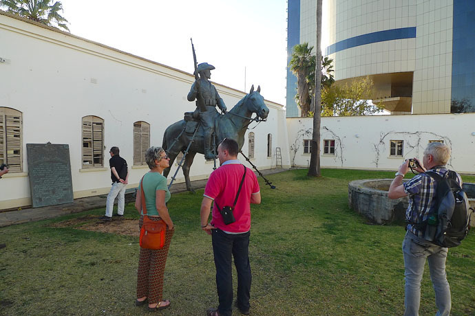 The Horse and German tourists. Photo by Andre Vltchek