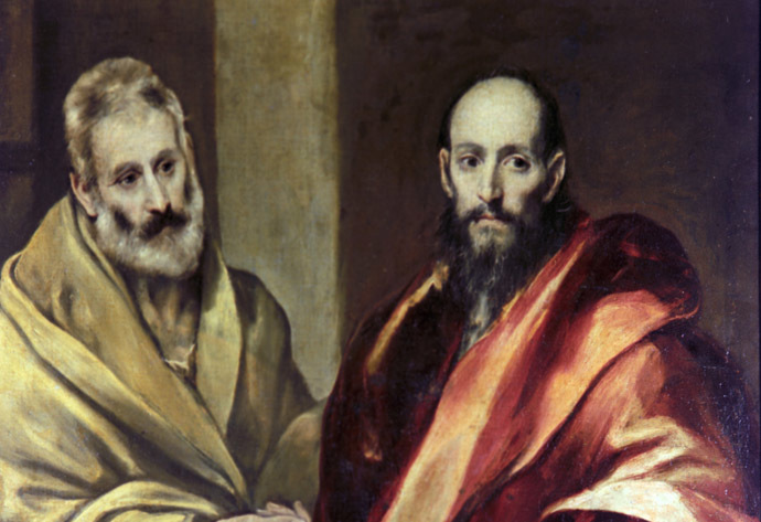  El Greco. "Sts. Peter and Paul". State Hermitage Museum, St. Petersburg (RIA Novosti)