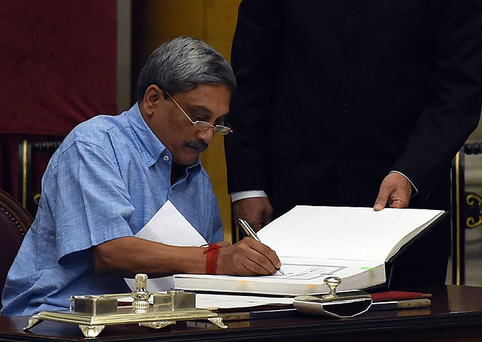 Manohar Parrikar (AFP Photo)