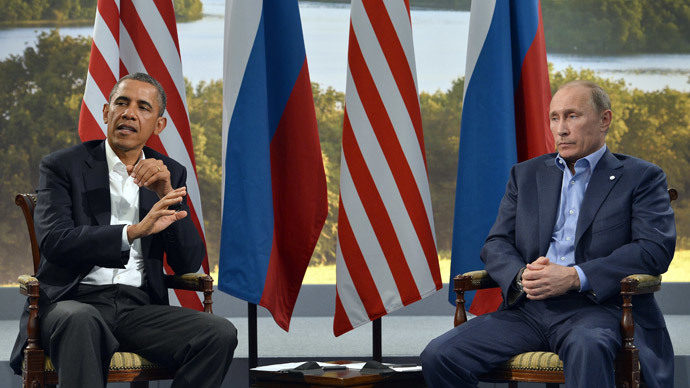 US President Barack Obama (L) and Russian President Vladimir Putin (R).(AFP Photo / Jewel Samad)