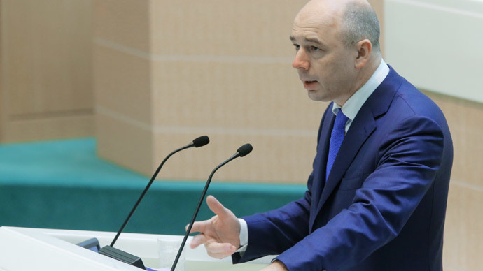 Russian Finance Minister Anton Siluanov.(RIA Novosti / Vitaliy Belousov)