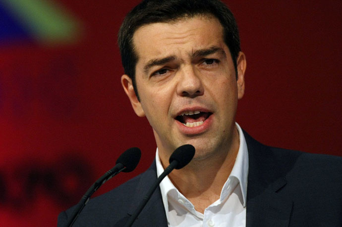 Syriza's leader, Alexis Tsipras (Photo from Wikipedia.org)