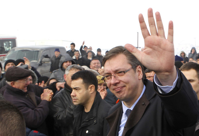 Serbian Prime Minister Aleksandar Vucic. (Reuters/Hazir Reka)