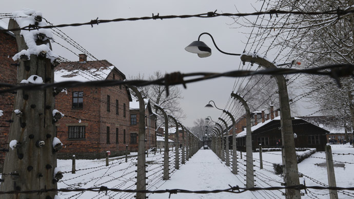 Picture shows a general view of the former Nazi German concentration and extermination camp Auschwitz in Oswiecim January 26, 2015. (Reuters/Laszlo Balogh)