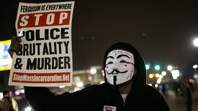 'Ferguson protests: lack of justice at the very fabric of US society'