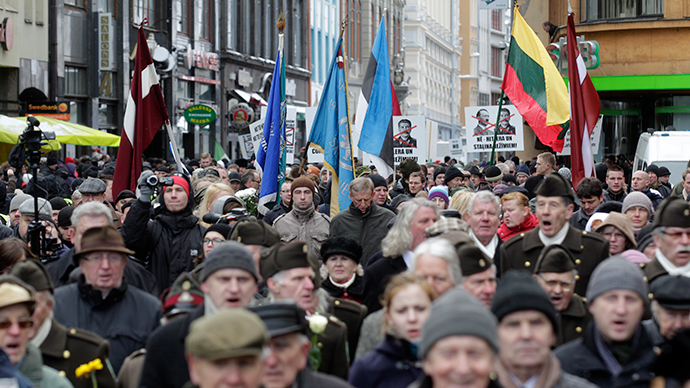 Riga Nazi vets parade ‘reinterpretation of history for political purposes’