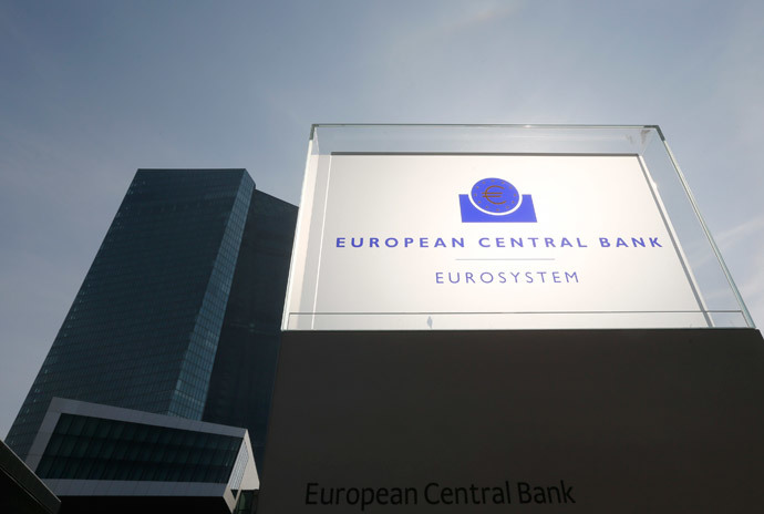 General view of the exterior of the European Central Bank (ECB) building on the inaugural of it's new headquarters in Frankfurt March 18, 2015. (Reuters / Wolfgang Rattay)