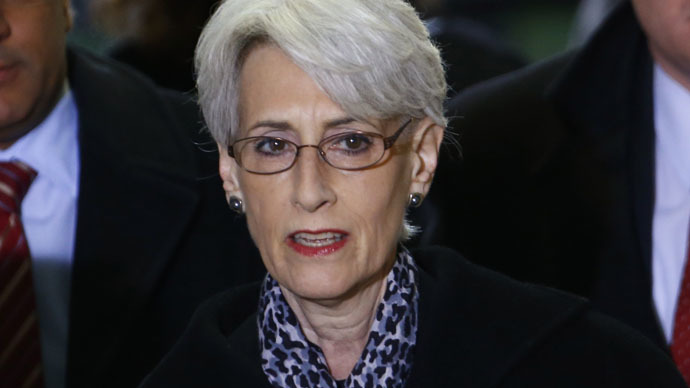 U.S. Under Secretary of State for Political Affairs Wendy Sherman (Reuters/Denis Balibouse)