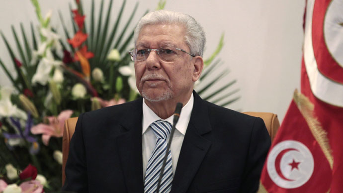 Tunisian Foreign Minister Taieb Baccouche (Reuters/Zoubeir Souissi)