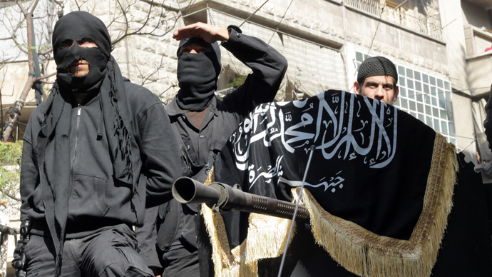 Members of jihadist group Al-Nusra Front (AFP Photo)
