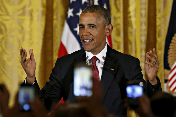 U.S. President Barack Obama. (Reuters/Jonathan Ernst)