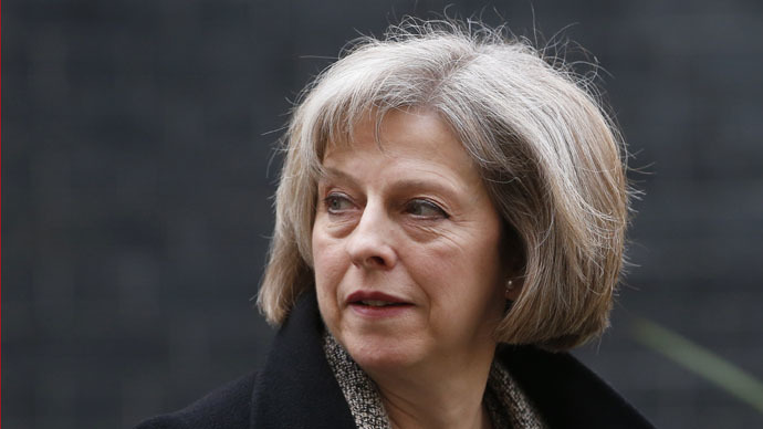 Britain's Home secretary Theresa May (Reuters/Suzanne Plunkett)