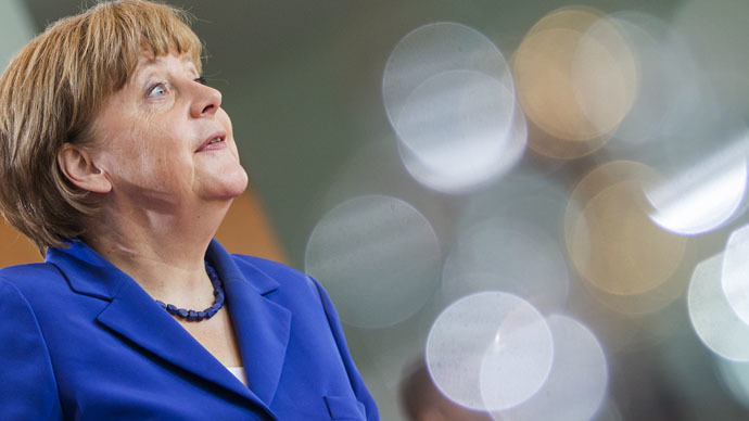 German Chancellor Angela Merkel (Reuters/Hannibal Hanschke)