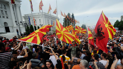 'Macedonia unrest - another episode of West-Russia geopolitical battle'