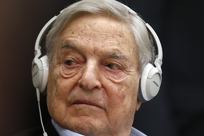 Georges Soros, Chairman of Soros Fund Management. (Reuters/Charles Platiau)