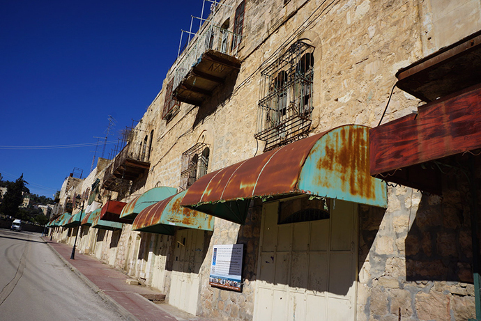 Palestiniansâ houses and shops were seized under martial law, which means they cannot challenge it in court (Photo by Nadezhda Kevorkova)