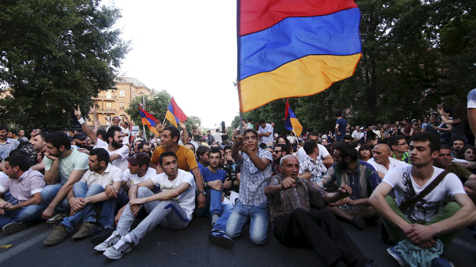 Pro-West NGOs, Armenian unrest and the destabilization of Russia