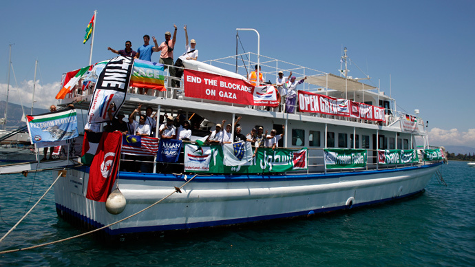 If Israel was a democracy, Freedom Flotilla would be allowed to Gaza