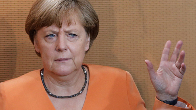 German Chancellor Angela Merkel. (Reuters / Fabrizio Bensch)