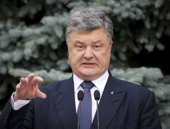 Ukraine's President Petro Poroshenko (Reuters/Valentyn Ogirenko)