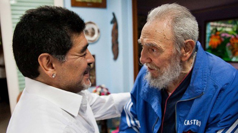 Cuba: « Fidel est en bonne santé » d'après Diego Maradona