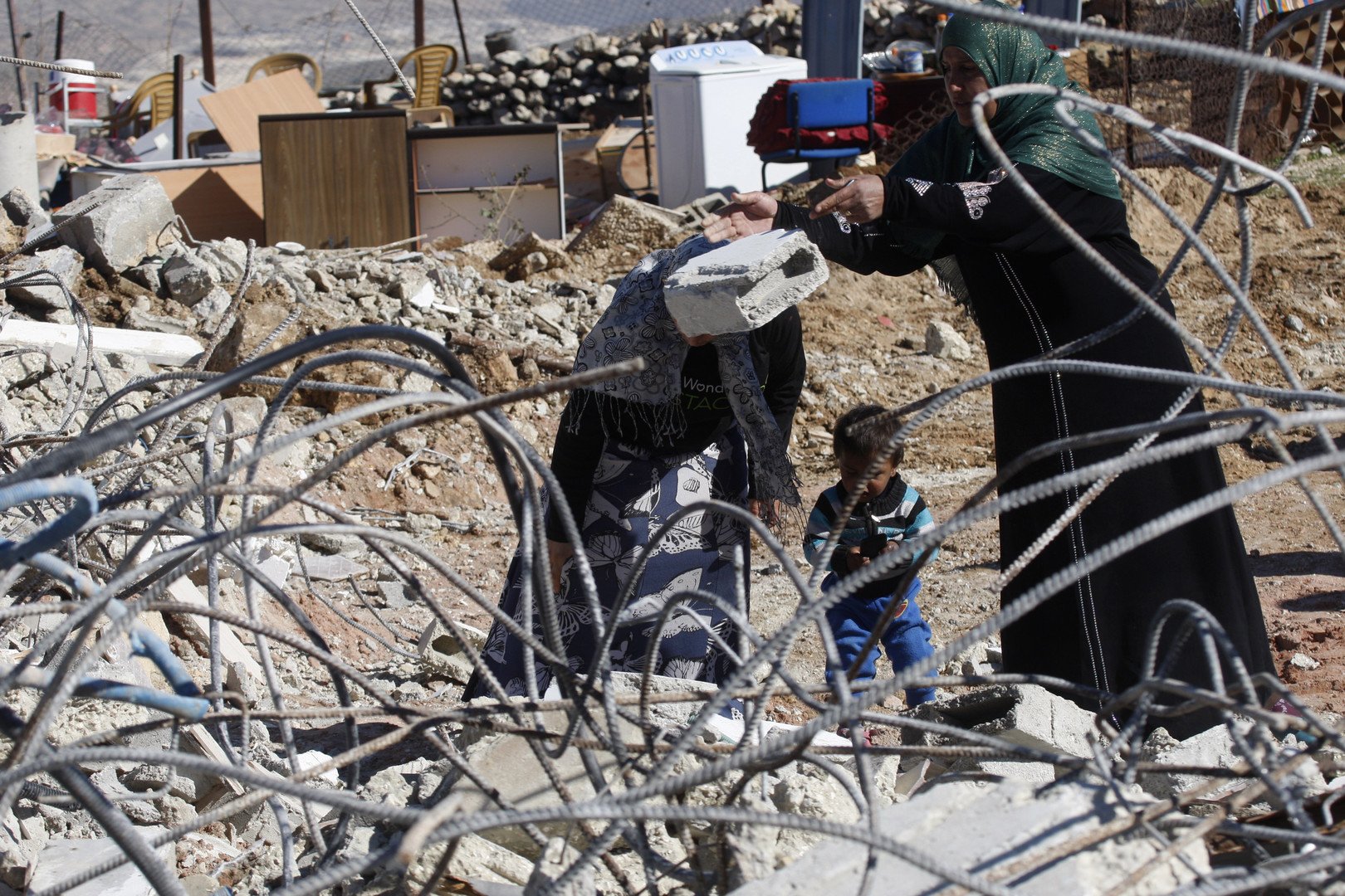 Démolition de logements palestiniens : des dizaines d’enfants privés de toît d’après l’ONU