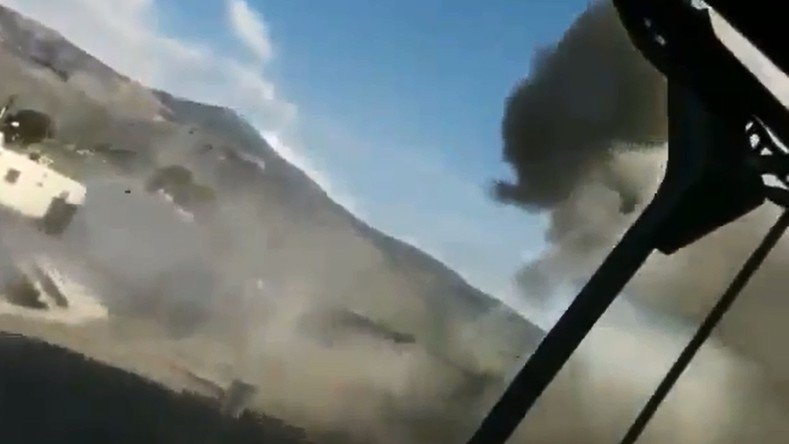 Liban : les casques bleus ont filmé l’impact des obus israéliens (VIDEO)