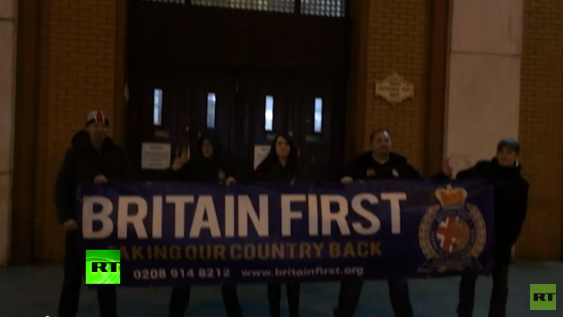 Le parti Britain First est accusé d’inciter à la haine