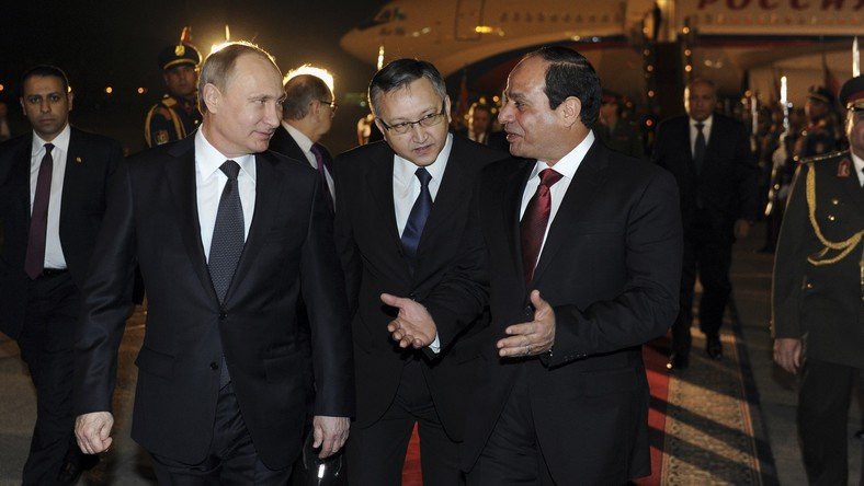 L'entretien de Vladimir Poutine avec le dirigeant égyptien Abdel Fattah al-Sissi a commencé (VIDEO)