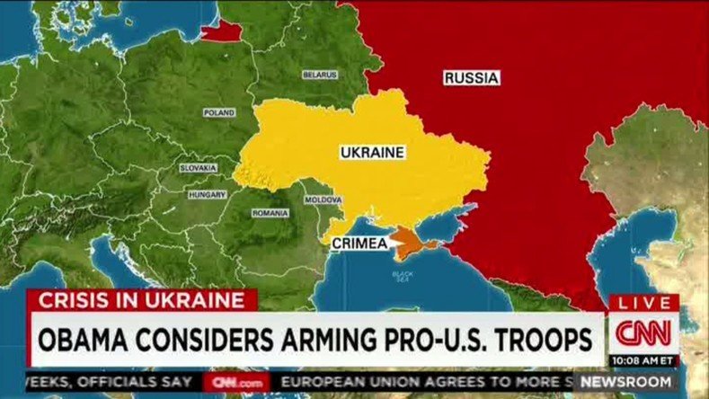 Lapsus freudien ? CNN déclare qu’Obama envisage d’armer les troupes pro-américaines… en Ukraine