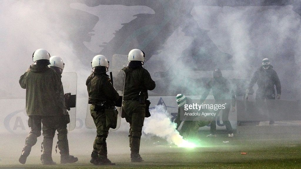 Grèce : «Nous sommes venus jouer au football, pas faire la guerre !» 