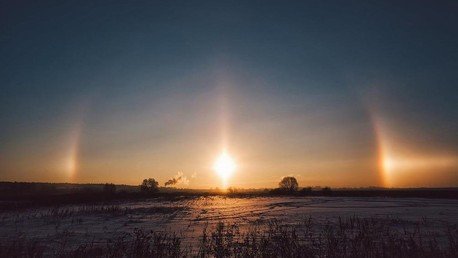 Oural : les habitants de Tcheliabinsk ont vu  trois soleils