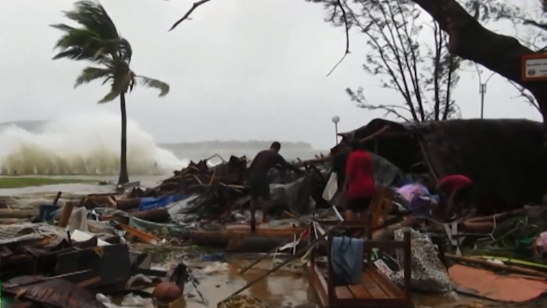Archipel de Vanuatu : un violent cyclone fait des ravages (VIDEO)