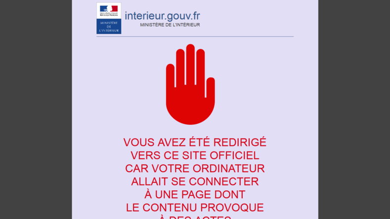 Censure antiterroriste : la France bloque cinq sites internet sans décision judiciaire