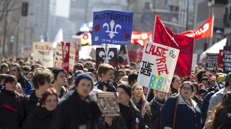 Une nouvelle manifestation à Montréal rassemble plus de 30 000 personnes (VIDEO)