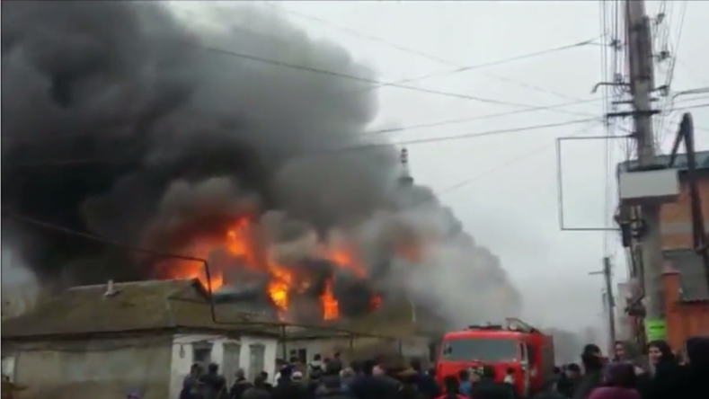 Un grand incendie s’est produit dans une mosquée au Daguestan (PHOTOS, VIDEO)