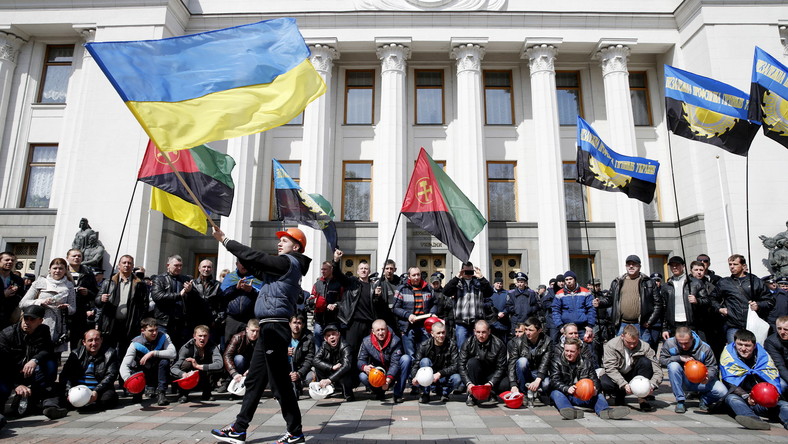 Au troisième jour de la manifestation des mineurs, la tension monte à Kiev