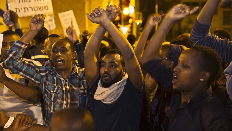 Des manifestants d'origine éthiopienne gazés par la police à Tel-Aviv
