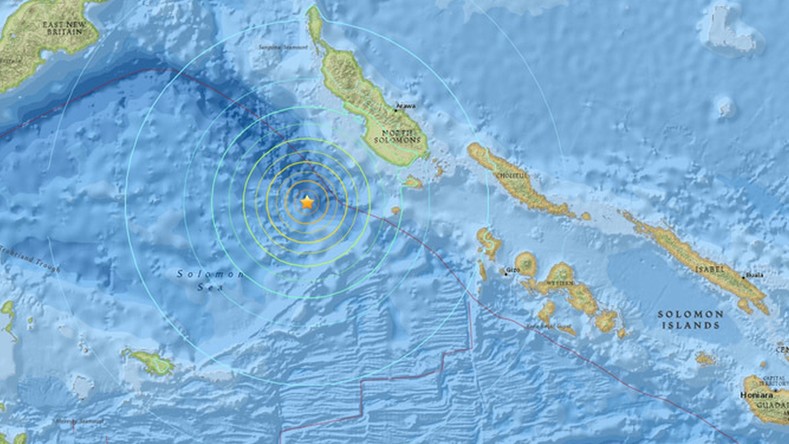Un séisme de magnitude 7,2 a touché la Papouasie-Nouvelle-Guinée
