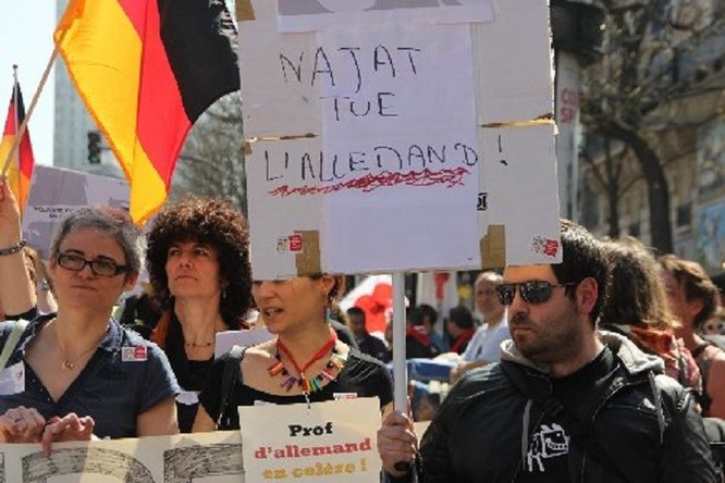 Grève et mobilisation des enseignants contre la réforme du collège