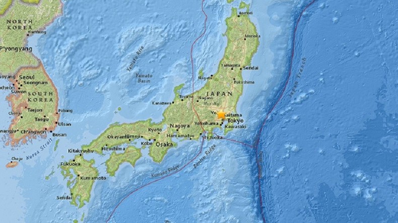 Séisme de magnitude 5,6 à Tokyo, la circulation du métro est interrompue