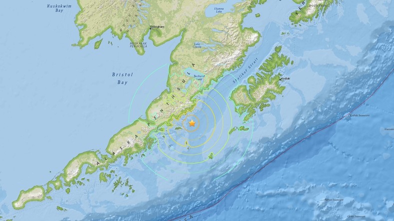 Un séisme de 6,8 a secoué la côte sud-ouest de l’Alasaka