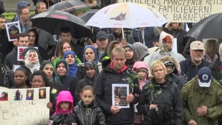 Les Norvégiens protestent contre les «enlèvements» du système norvégien de placement familial