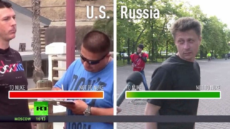 «Vous êtes fous?» : les Moscovites indignés par une fausse pétition pour atomiser l’Amérique