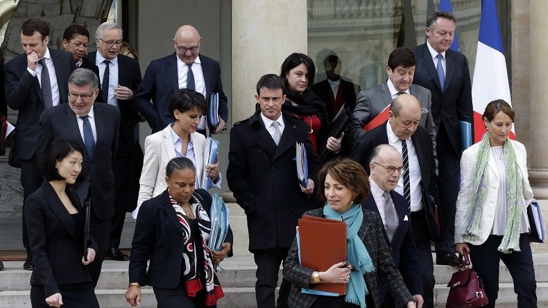 Mini-remaniement du gouvernement Valls