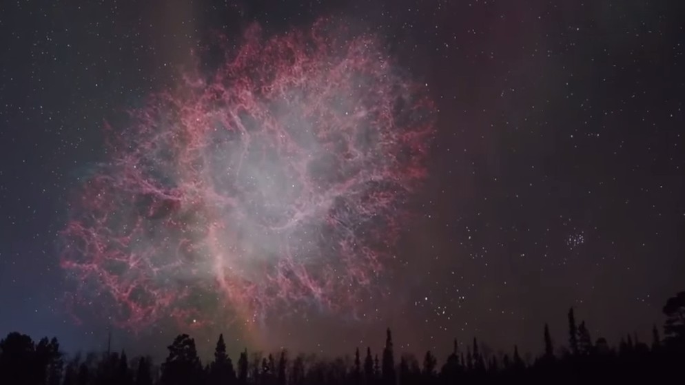 A quoi ressemblerait notre ciel si des objets célestes étaient plus proches de la terre ? (VIDEO)