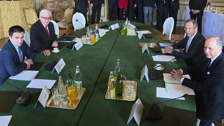Les ministres au format Normandie appellent à une désescalade rapide du conflit en Ukraine