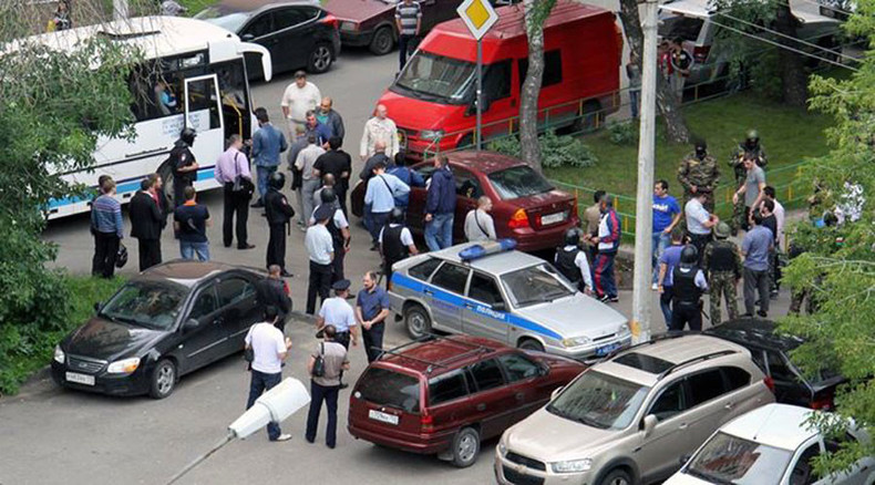 Raid contre des terroristes dans la banlieue de Moscou