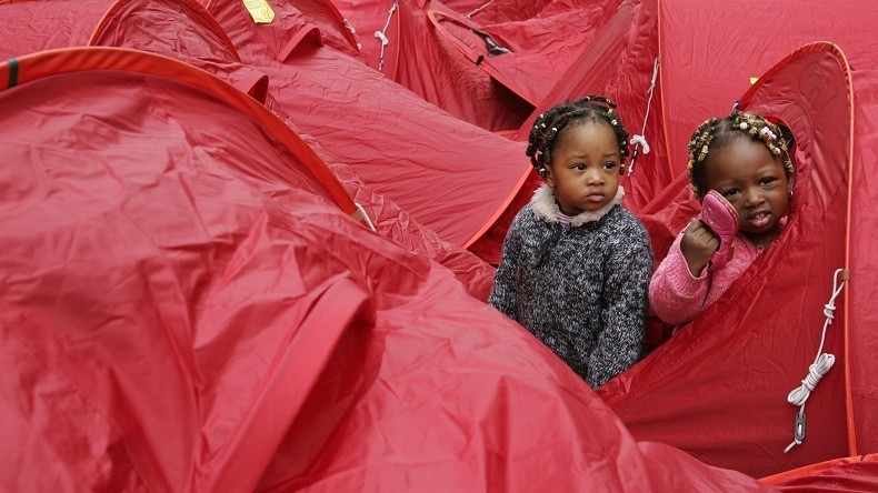 En 2014, encore plus de sans-abri ont appelé le «115» dont beaucoup de familles