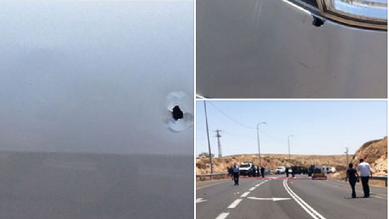 Un Arabe israélien a ouvert le feu sur une voiture près d'une colonie